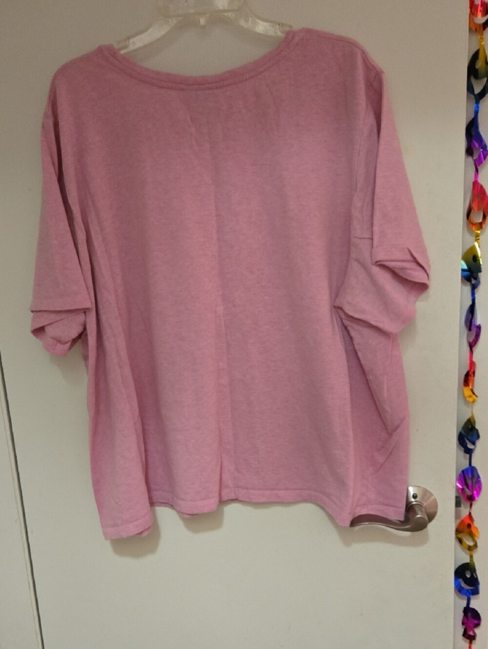 Liz & Me Pink Short-Sleeve Tee with Floral Graphic - Picture 3 of 5